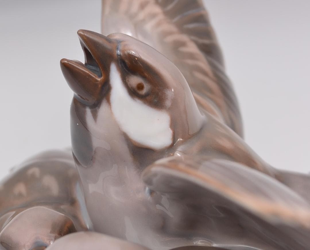 ３羽のツバメ　＃1670　★B＆G（ロイヤルコペンハーゲン）　ヴィンテージ