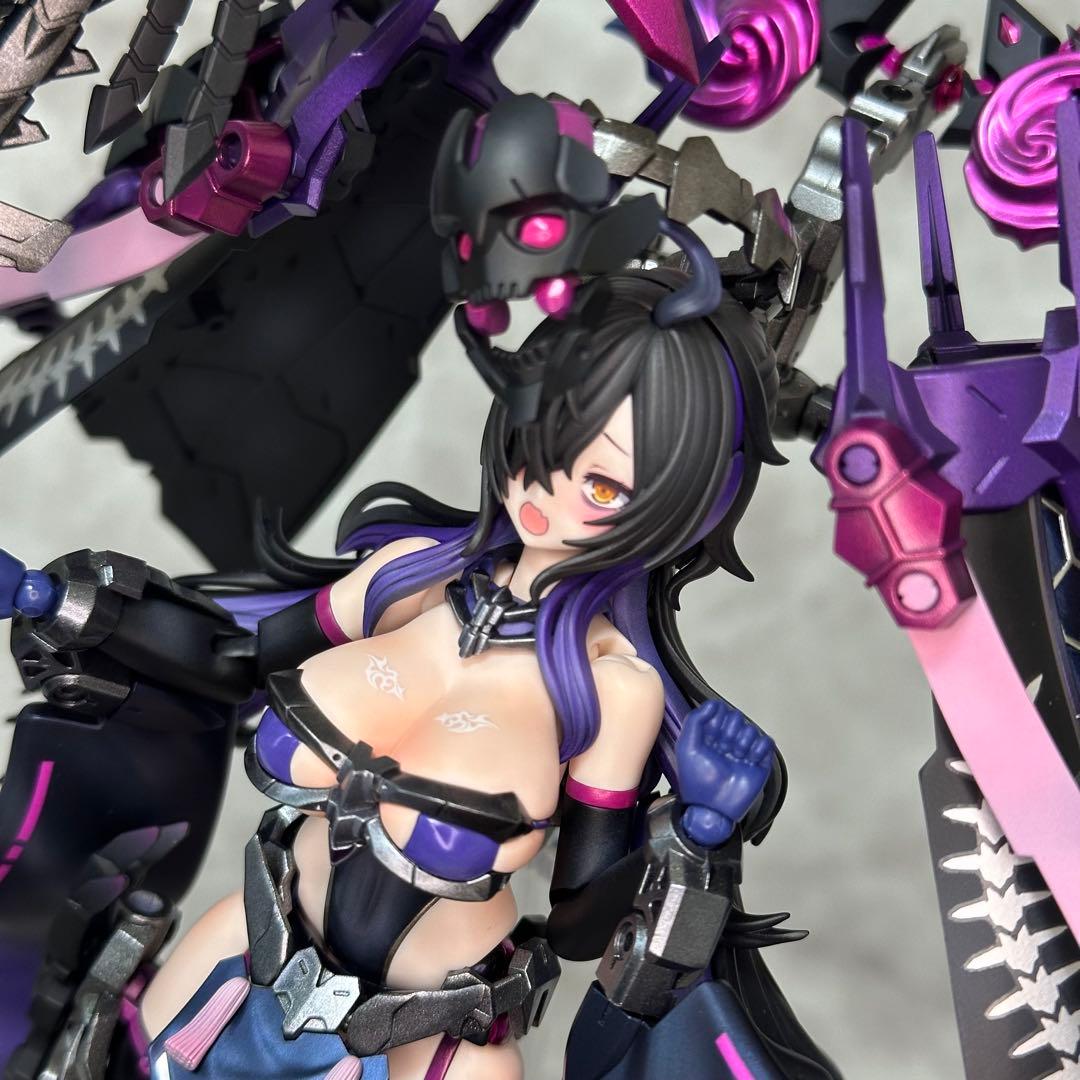 メガミデバイス 皇巫 ツクヨミレガリア オリジナルカラー 塗装済み完成品