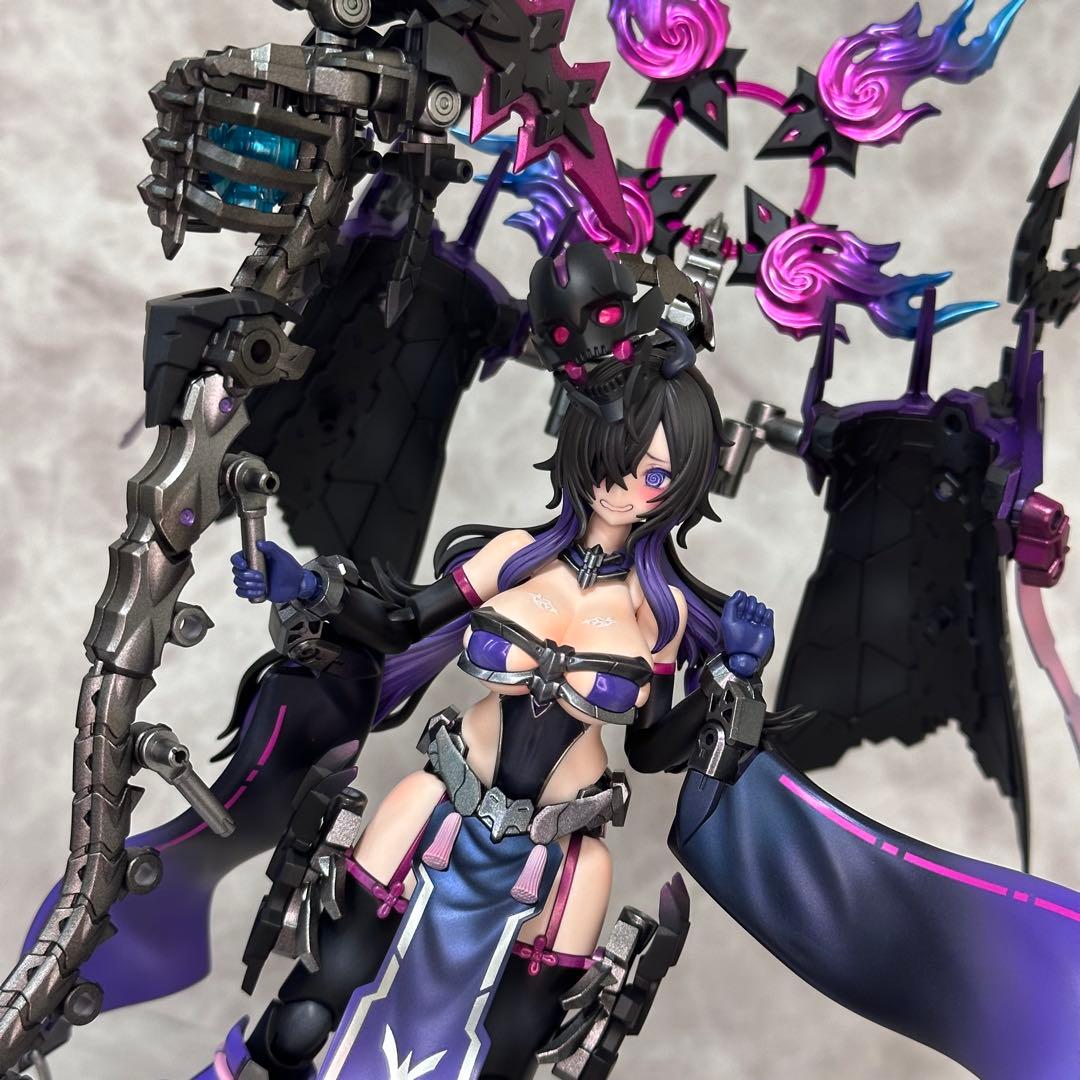 メガミデバイス 皇巫 ツクヨミレガリア オリジナルカラー 塗装済み完成品