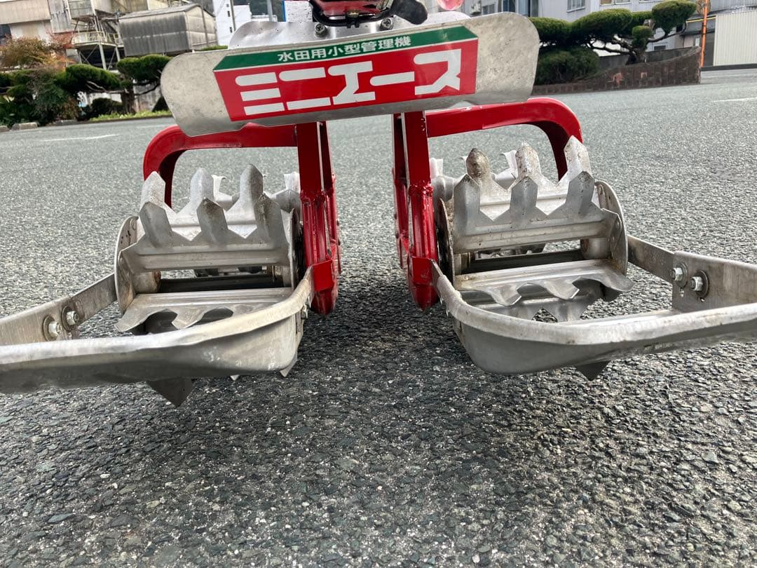 水田エンジン除草機