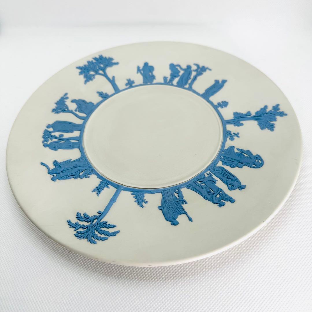 ウェッジウッド ジャスパー プレート ペールブルー 24cm