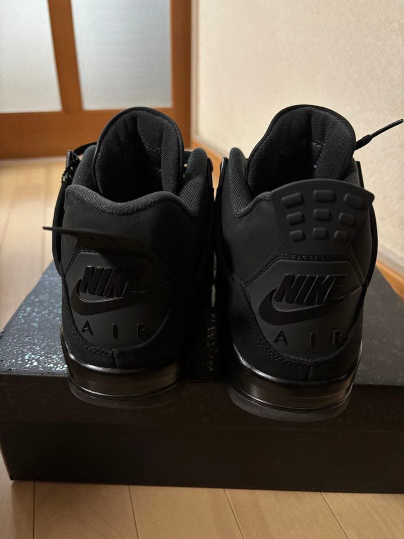 靴 Nike Air Jordan 4 Retro OG \"Black Cat\"