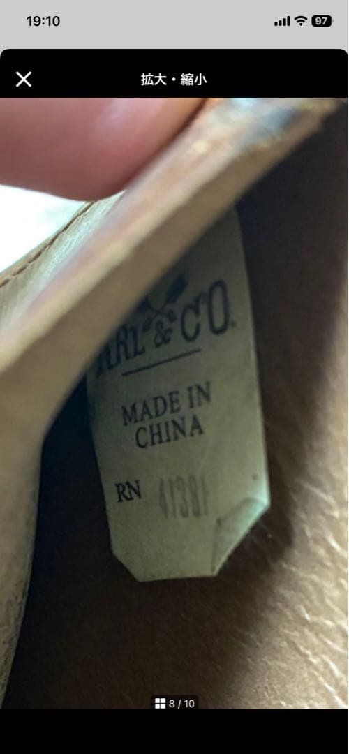 DOUBLE RL & CO コンチョトラッカーウォレット