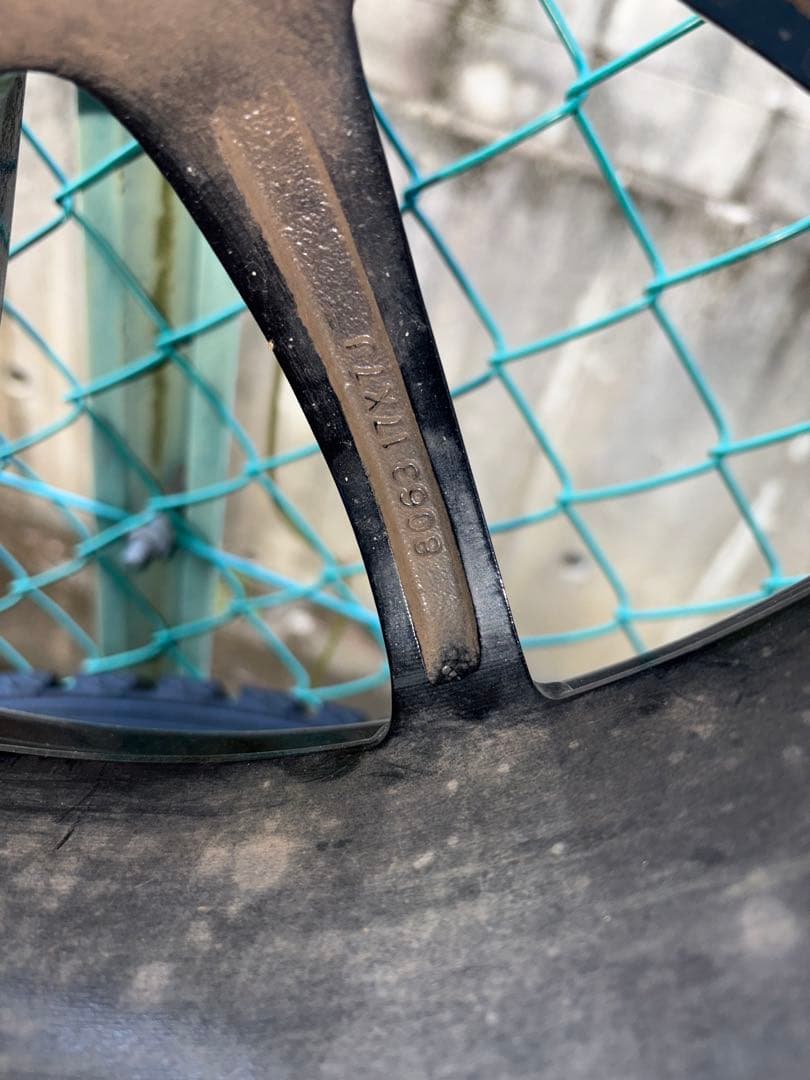 225/65R17 アルミセットDM-V3 PCD100 5穴　①