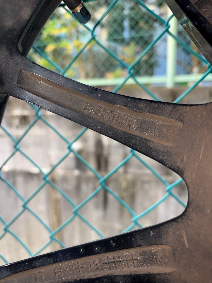 225/65R17 アルミセットDM-V3 PCD100 5穴　①