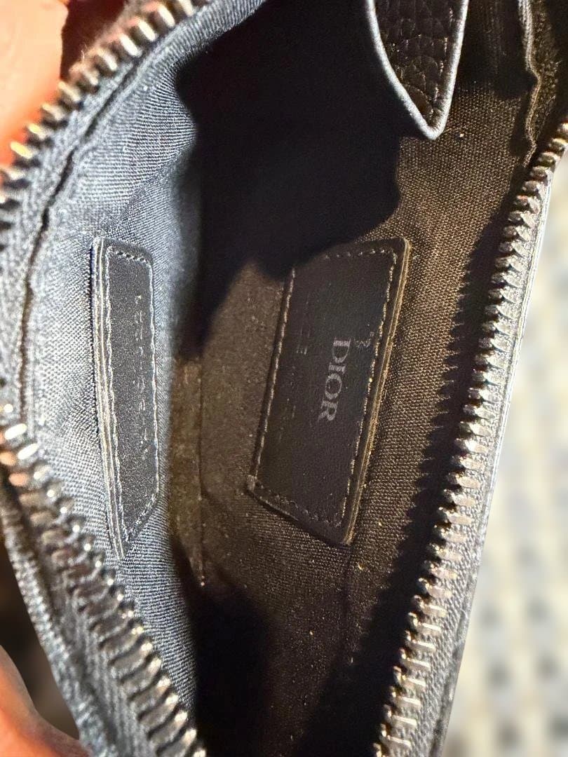 クリスチャンディオール オブリークジャカード ジッパー カード/ケース