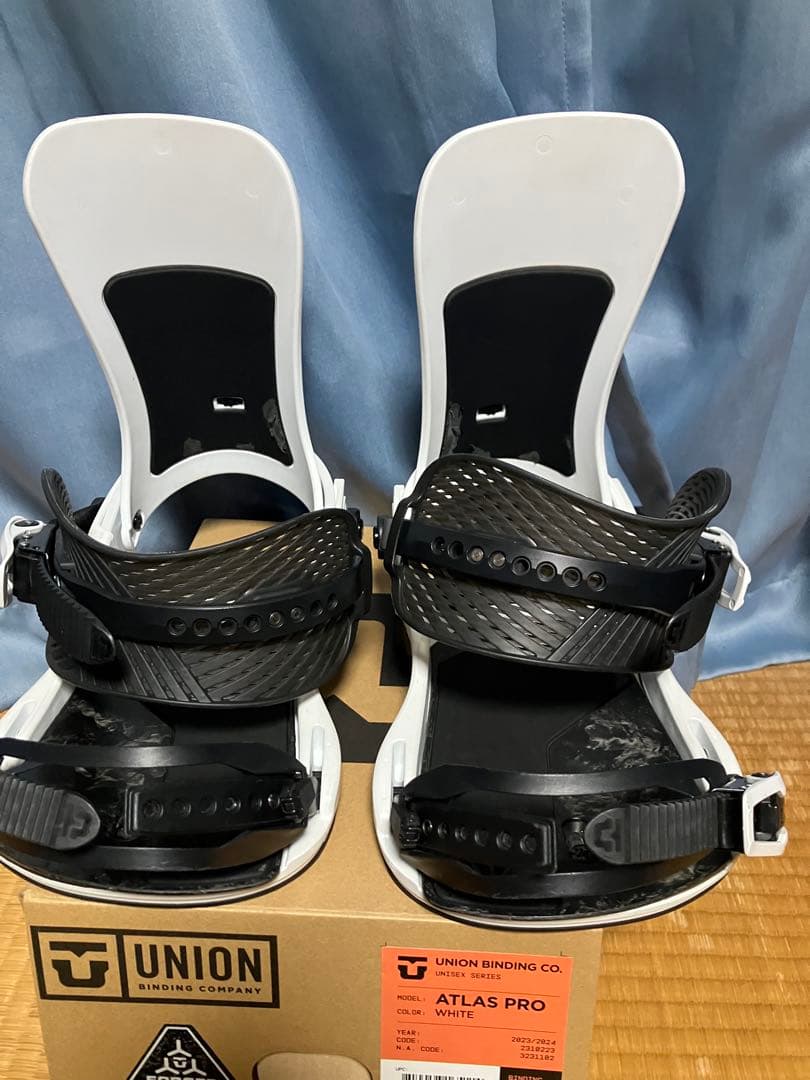 UNION ATLAS PRO ビンディング ホワイト Mサイズ