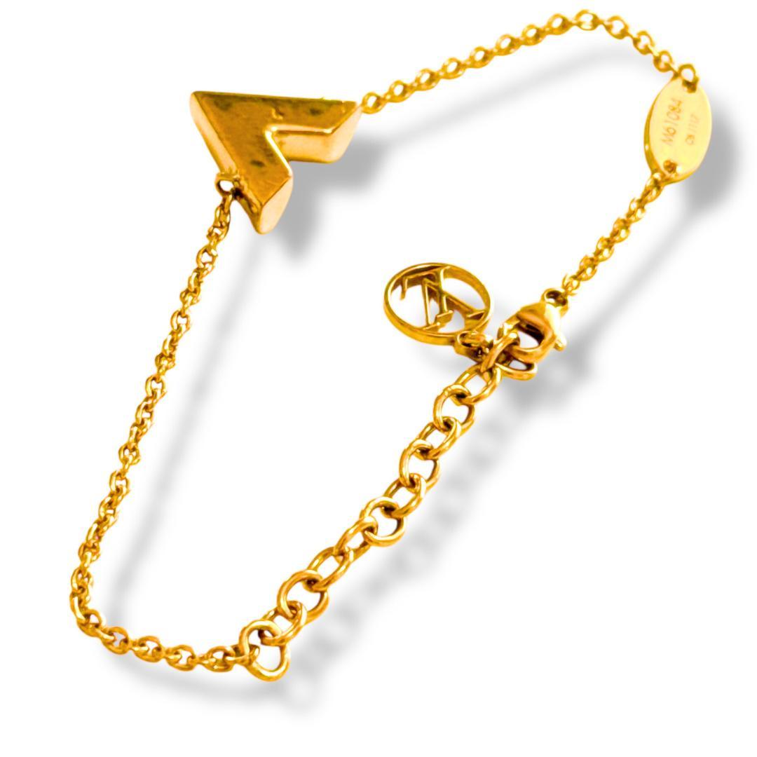 【美品】LOUIS VUITTON エッセンシャルV ブレスレット LV