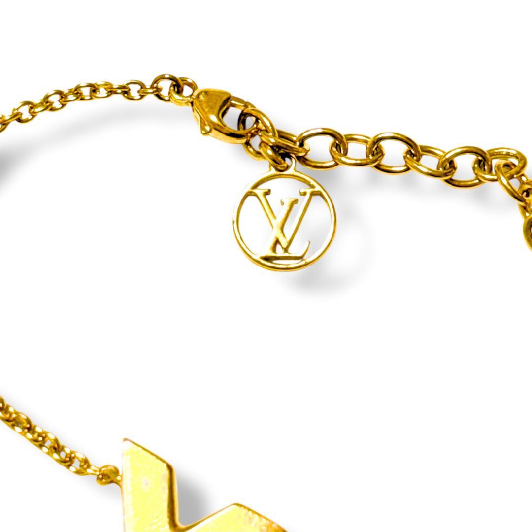 【美品】LOUIS VUITTON エッセンシャルV ブレスレット LV