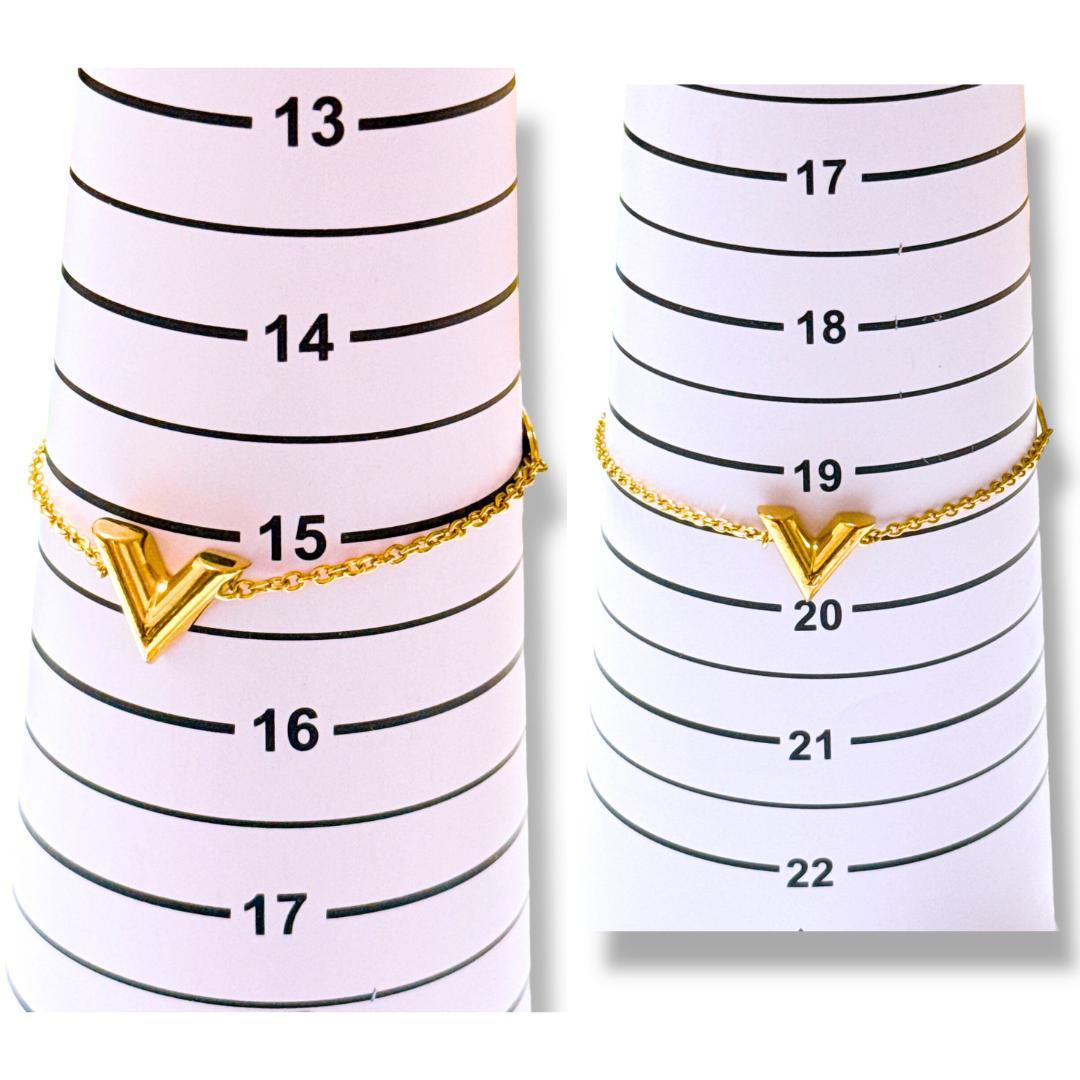 【美品】LOUIS VUITTON エッセンシャルV ブレスレット LV