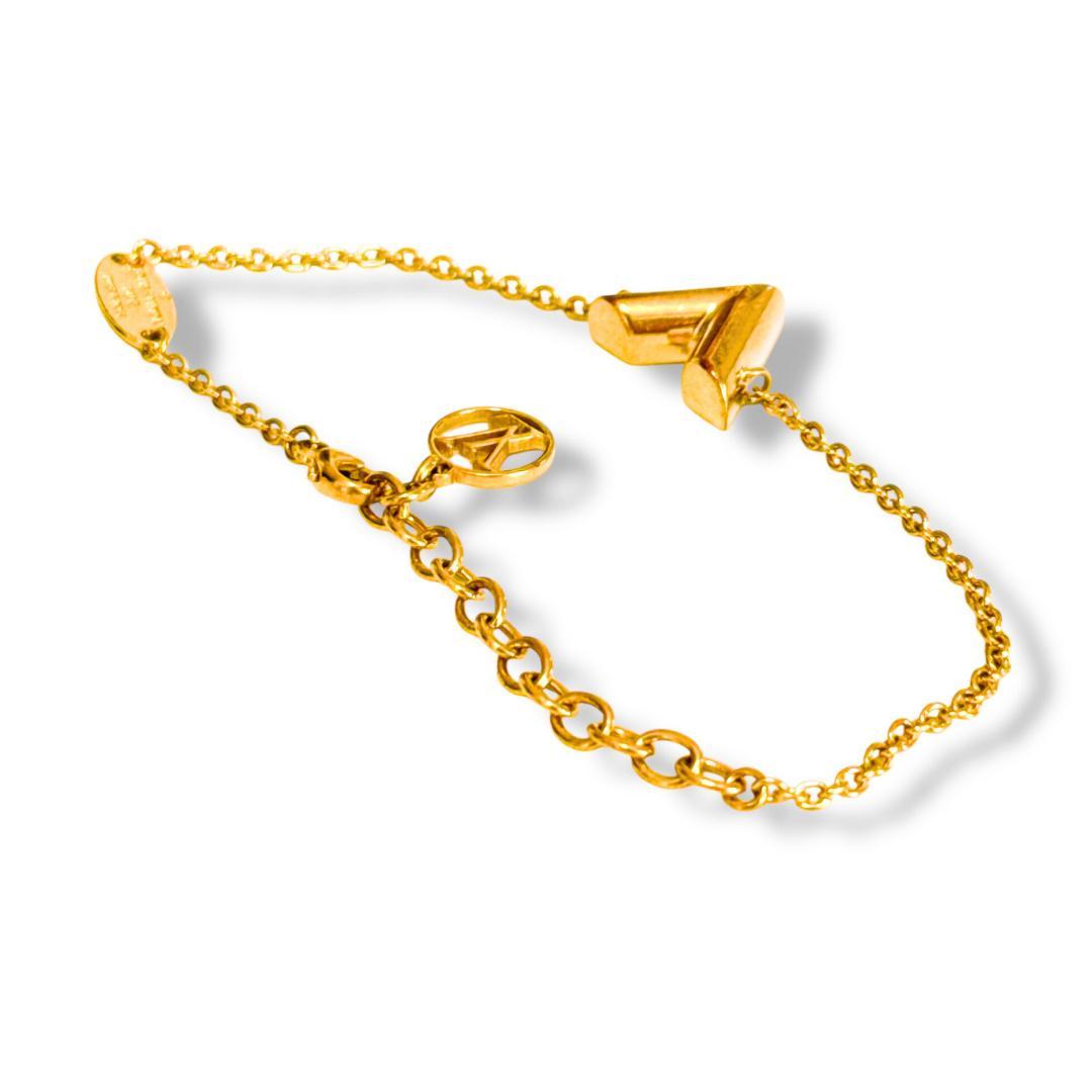 【美品】LOUIS VUITTON エッセンシャルV ブレスレット LV