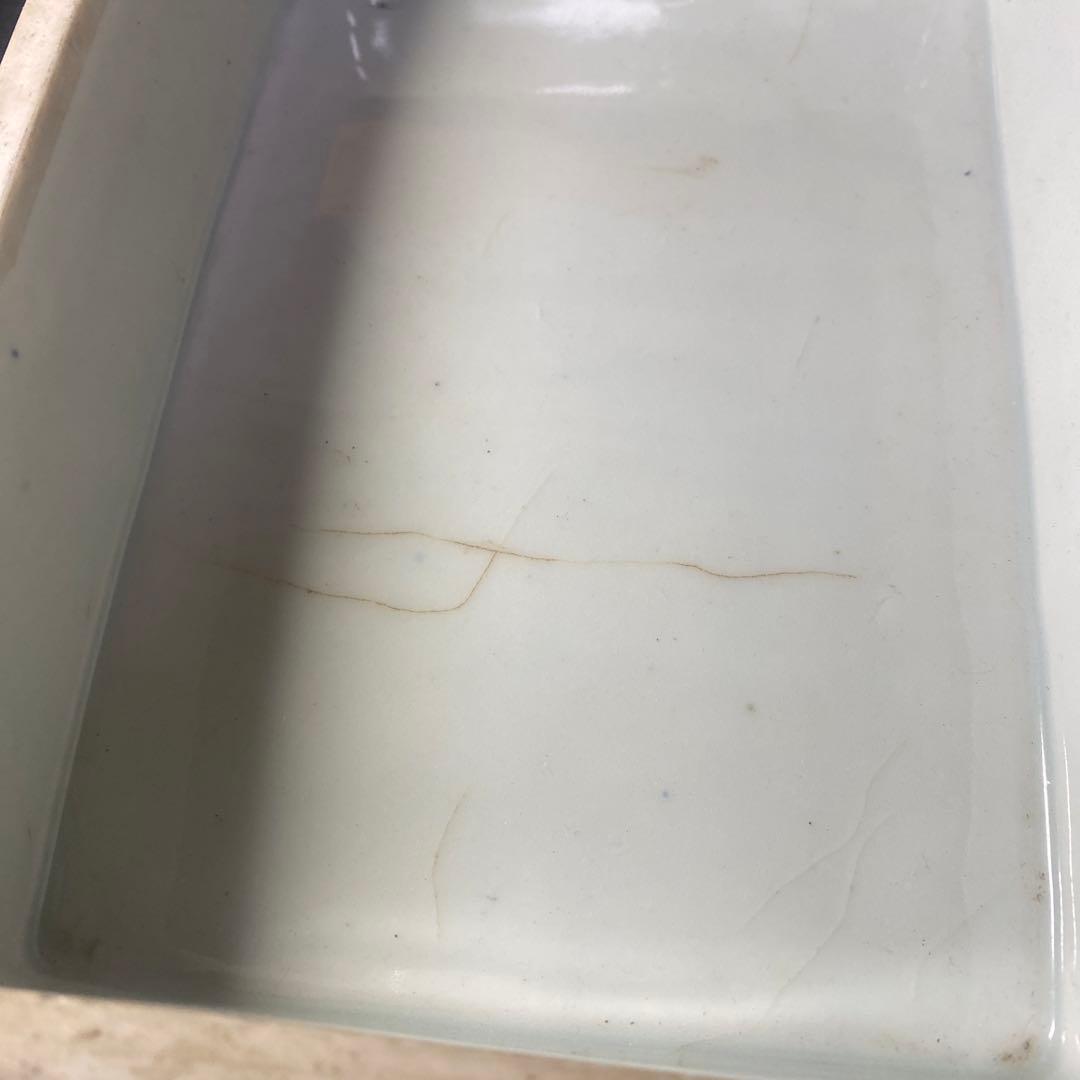 古伊万里花唐草珍品玉手箱【桐箱付】