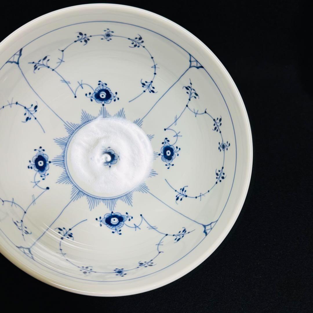 【希少/未使用】ロイヤルコペンハーゲン　ブルーフルーテッドプレイン　ボウル　2枚