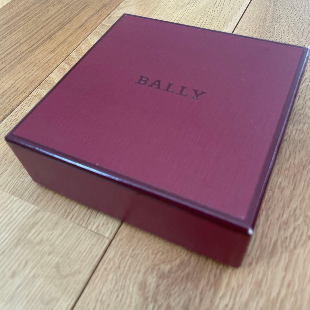 【新品】 BALLY バリー 二つ折り財布 ブラック レザー｜箱付き