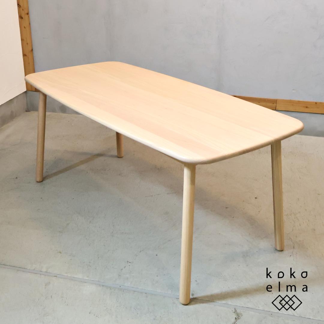 dinos ディノス Ridge リッジ ダイニングテーブル オーク材 シンプル