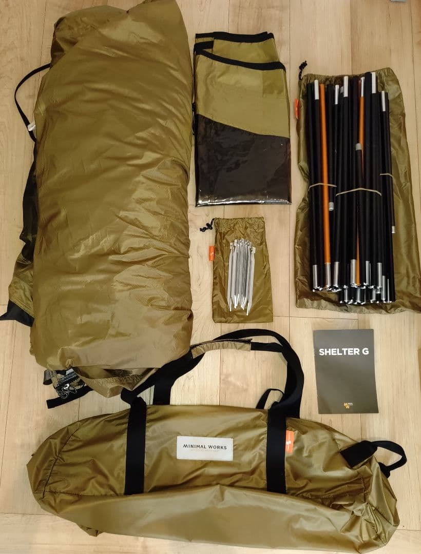 MINIMAL WORKS SHELTER G ミニマルワークス シェルターG