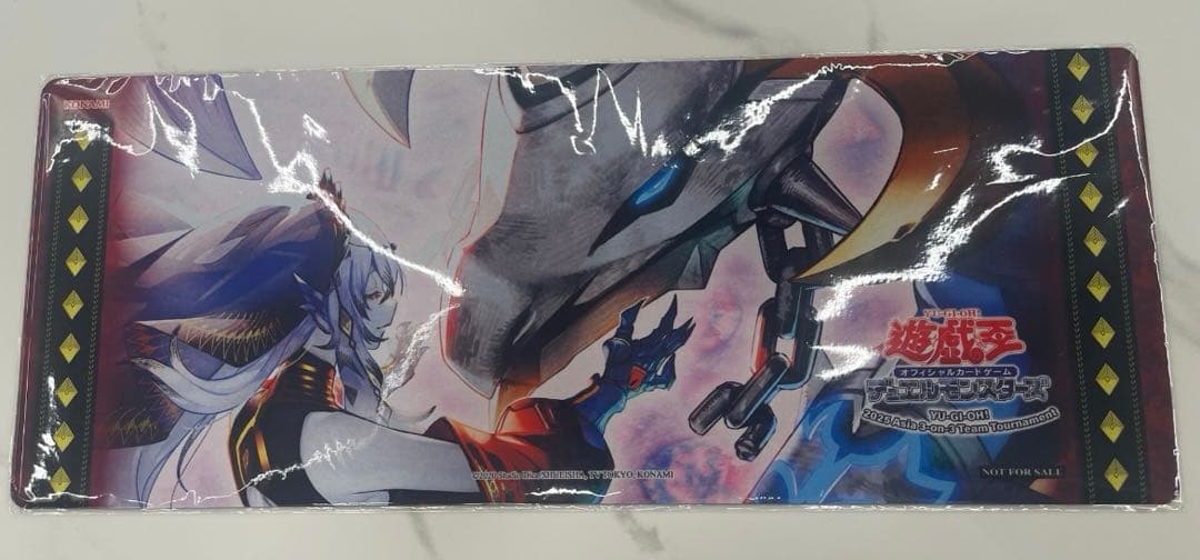 希少　香港大会限定　復烙印　ハーフサイズ　プレイマット　公式　新品未開封