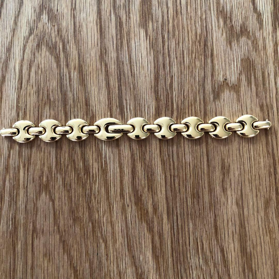 美品グッチ 1800L 純正ベルト ブレス ゴールド 12ｍｍ用