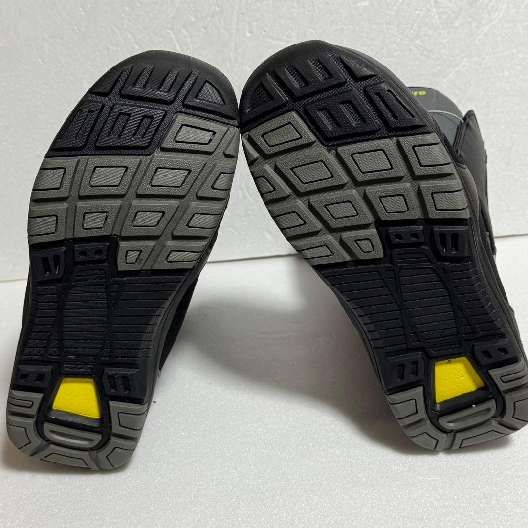 24.5cmnature スノーボードブーツ ブラック/グレー 初心者