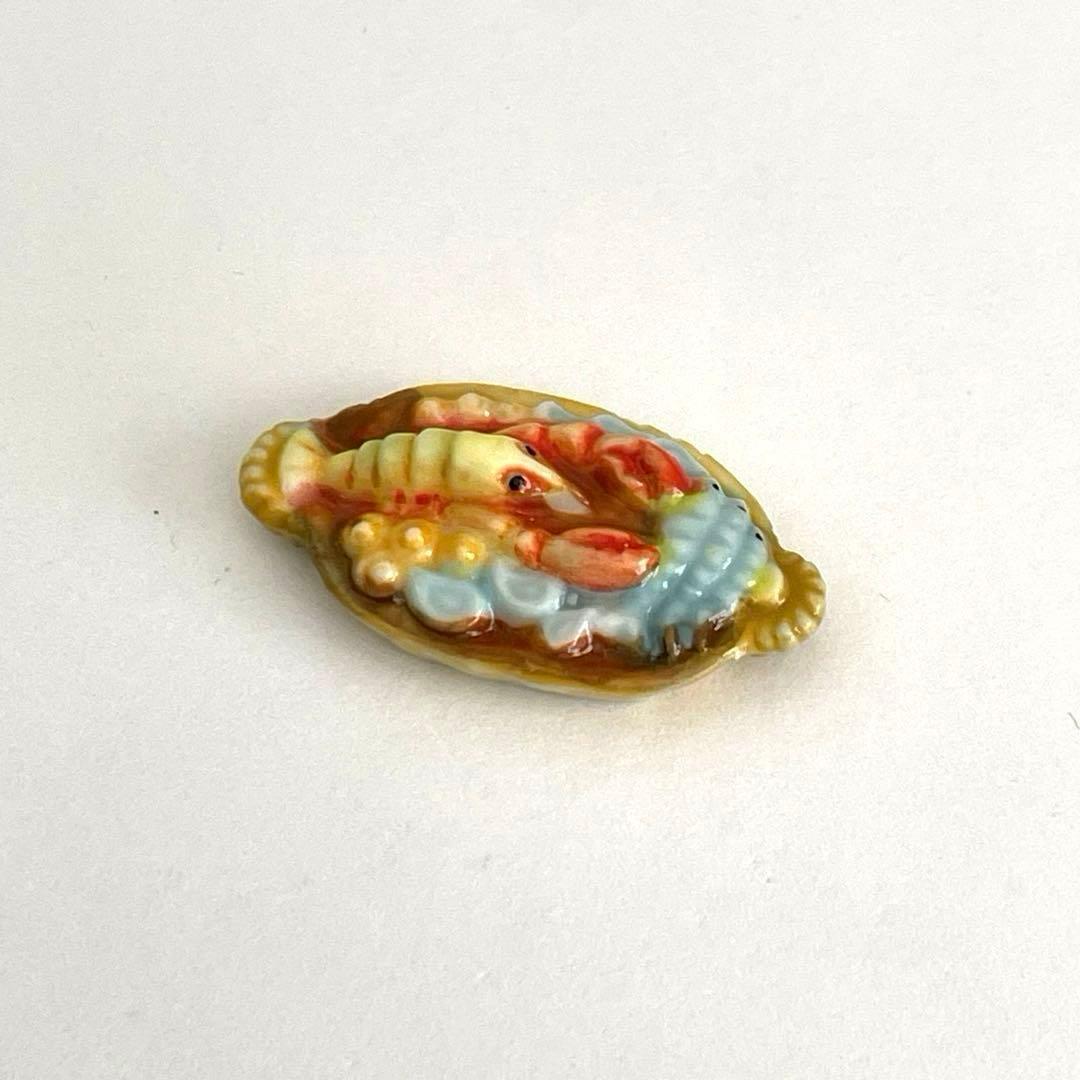 フランスのマルシェ　レア　ヴィンテージ　フェーブ　フランス　パニエ　ミニチュア