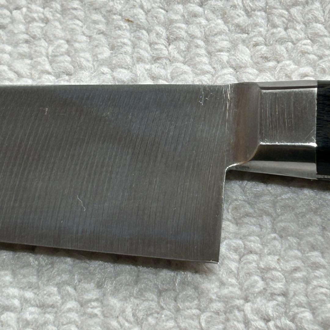 新品未使用品　神田作　ツバ付き牛刀　ステンレスモリブデン鋼　180㎜　手砥本刃付