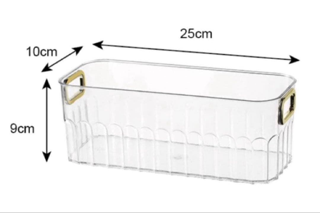 スリーピー　THREEPPY 収納ケース　クリアゴールド　大&中　各5 計10点