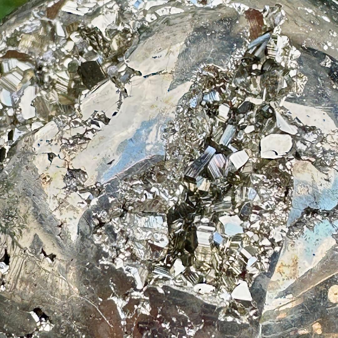 パイライト 黄鉄鉱 邪気祓い 丸玉 スフィア MY485