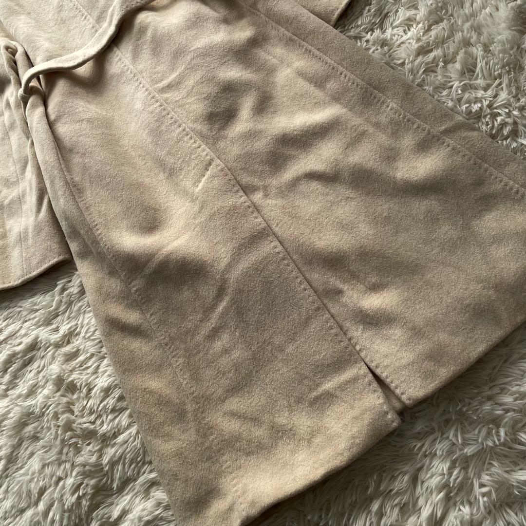 極美品✨マックスマーラ　ロングコート　マニュエラ　カシミヤ　ベルト　マキシ丈　L