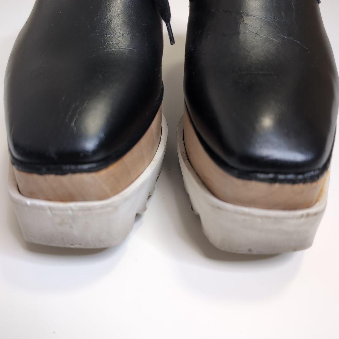 名品✨ステラマッカートニー エリス シューズ ブラック 36 1/2 厚底