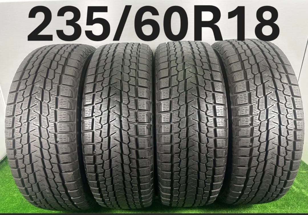 ★235/60R18 ヨコハマ G075 2022年製2本スタッドレス