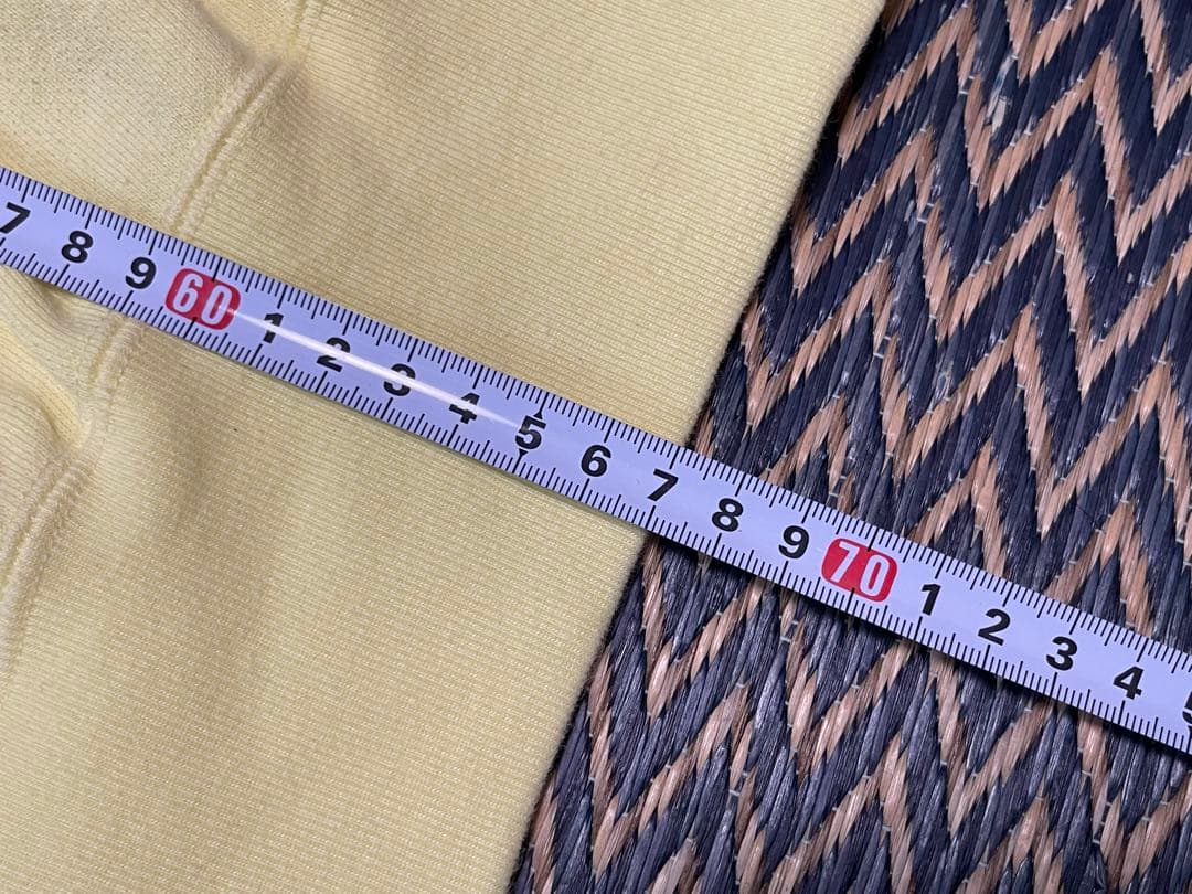 BBC ice cream ロッキンジェリービーン パーカー イエロー M