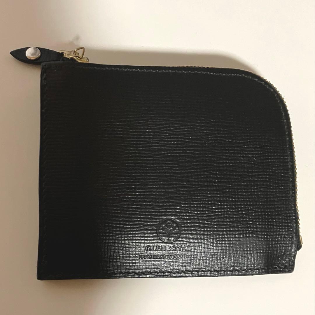 グレンロイヤル　L字ファスナー革財布