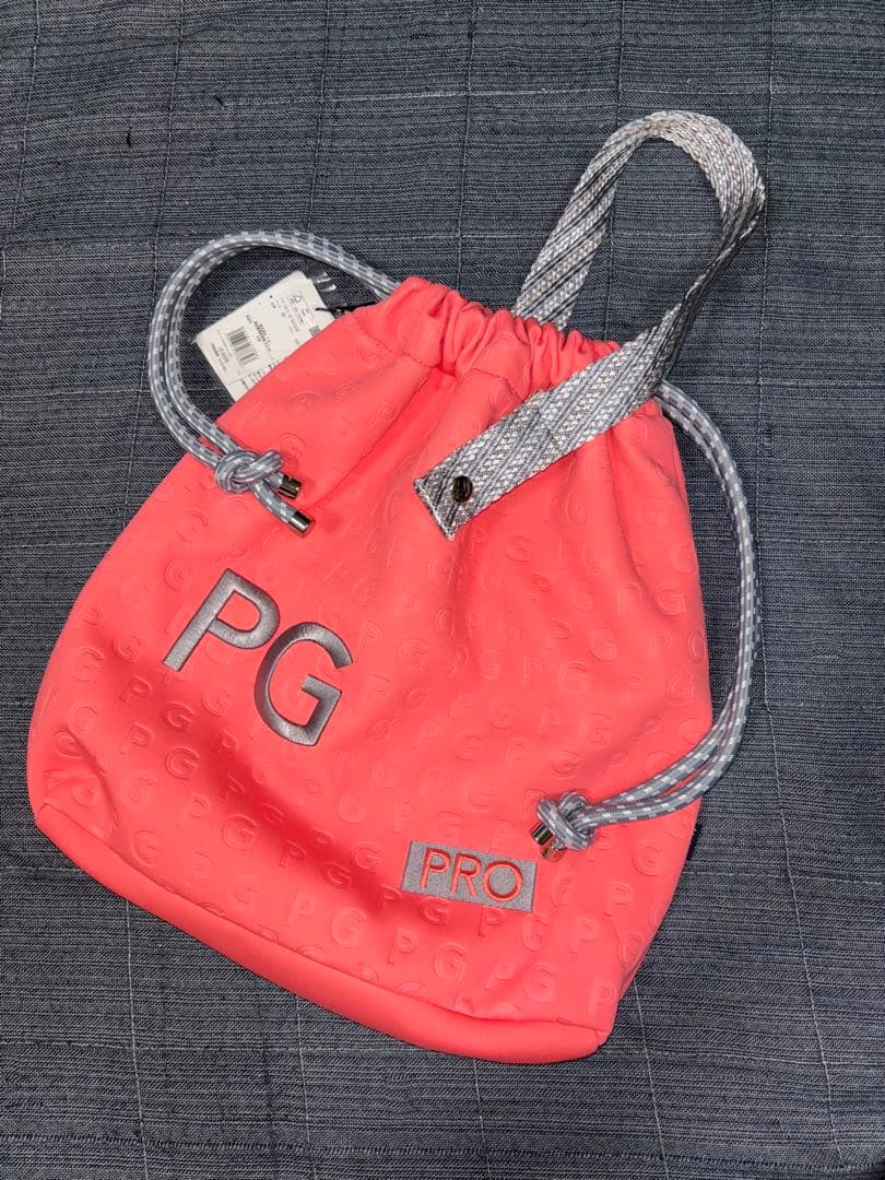 （新品）パーリーゲイツ 、トリコロゴシリーズ、 シューズケース ＜PGPRO＞