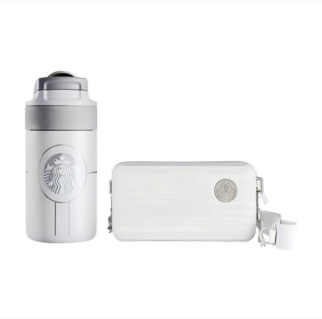 Starbucks 保温ボトル & ミニキャリーケース セット（280ml）