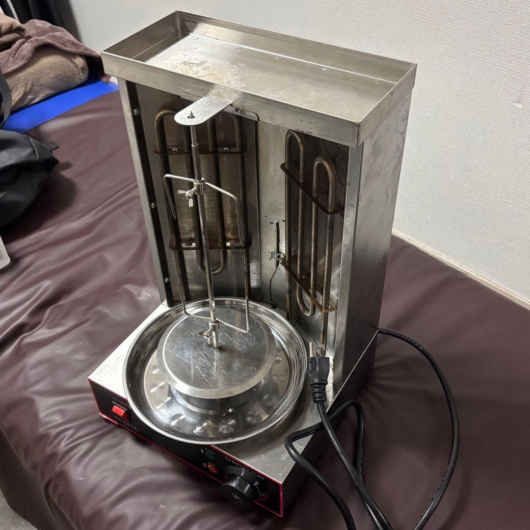 ケバブ グリル 家庭用100V電源対応