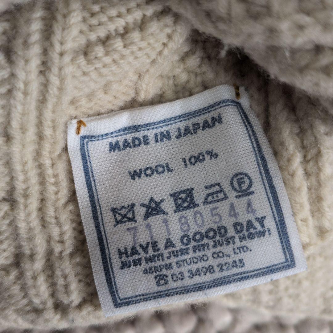 45rpm☆USモーのアランセーター