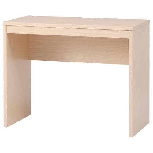 【新品・送料無料】シンプルデスク 幅90cm ナチュラル