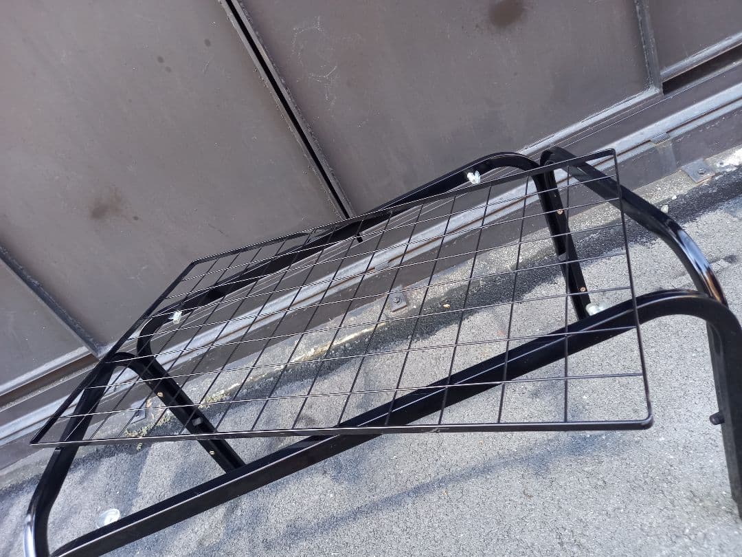 レア　1980's　ポストモダン　スペースエイジ　ワイヤーラック　ガラステーブル