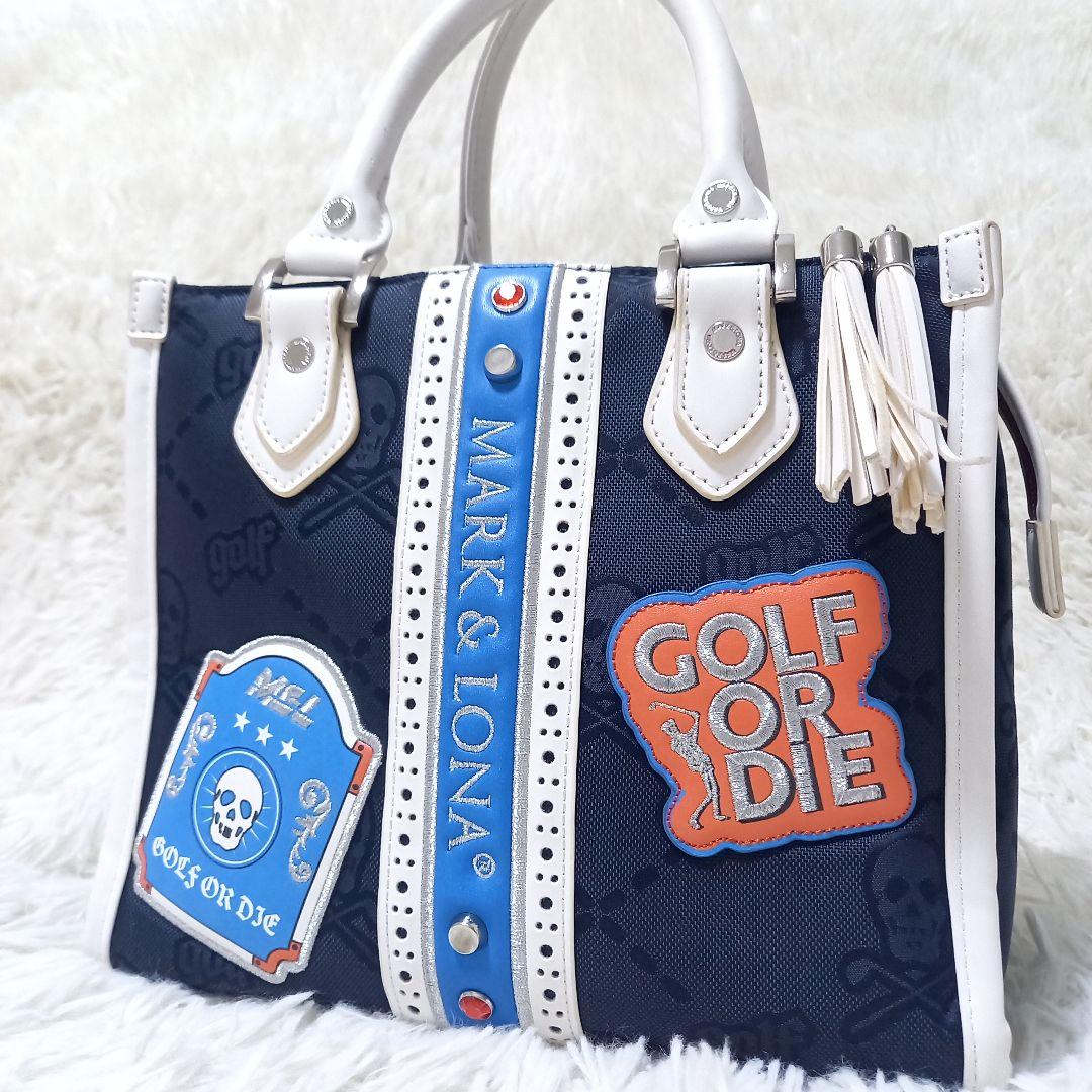 ●希少●　マークアンドロナ　GOLF　カートバッグ　タッセル　スカル　2023年