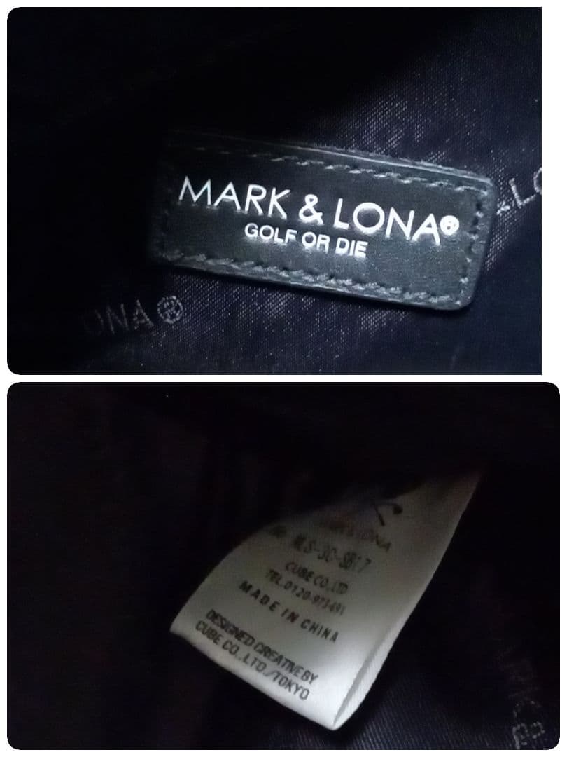 ●希少●　マークアンドロナ　GOLF　カートバッグ　タッセル　スカル　2023年