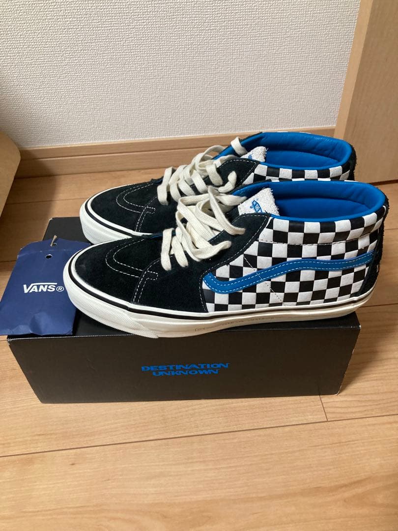 試着のみ　vans×liberaiders コラボ　スケートミッド　28.5cm