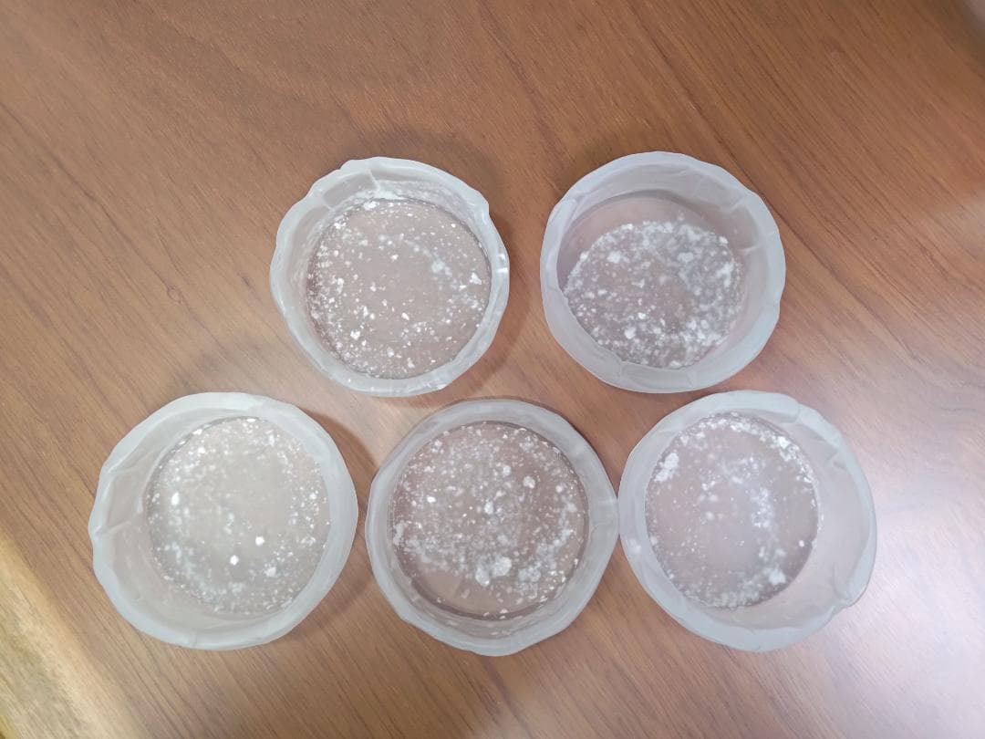 ガラス工芸家：藤田喬平　手吹きガラス 小鉢5個セット(文化勲章受章作家)