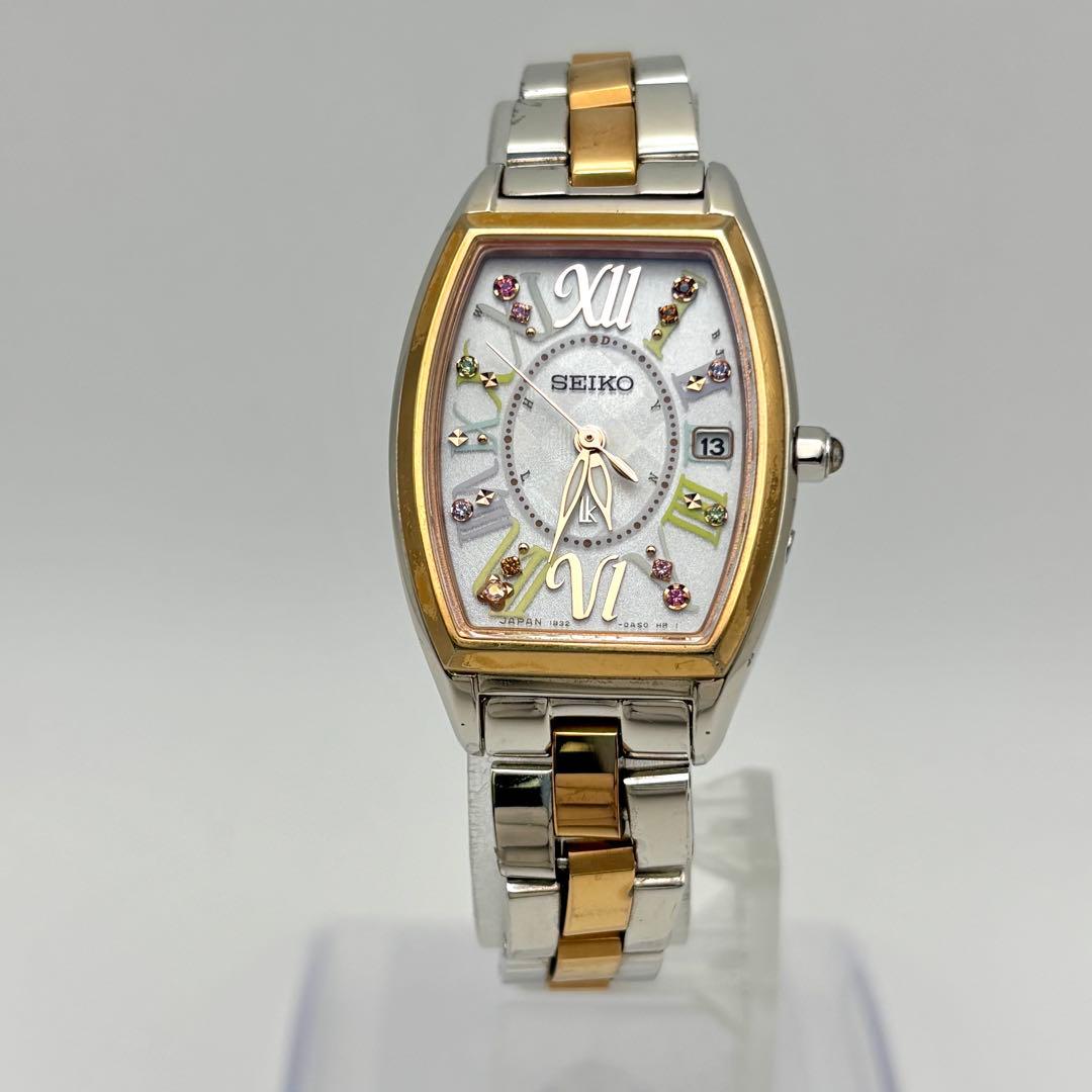 【希少】SEIKO ルキア LUKIA クリスマス限定モデル コンビ クリスタル