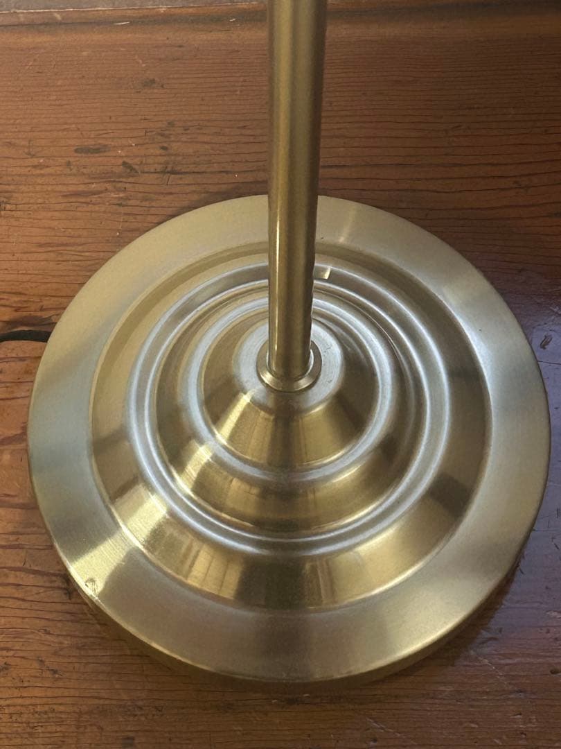 スタンドライト フロアライト イケア　BAROMETER間接照明 ゴールド