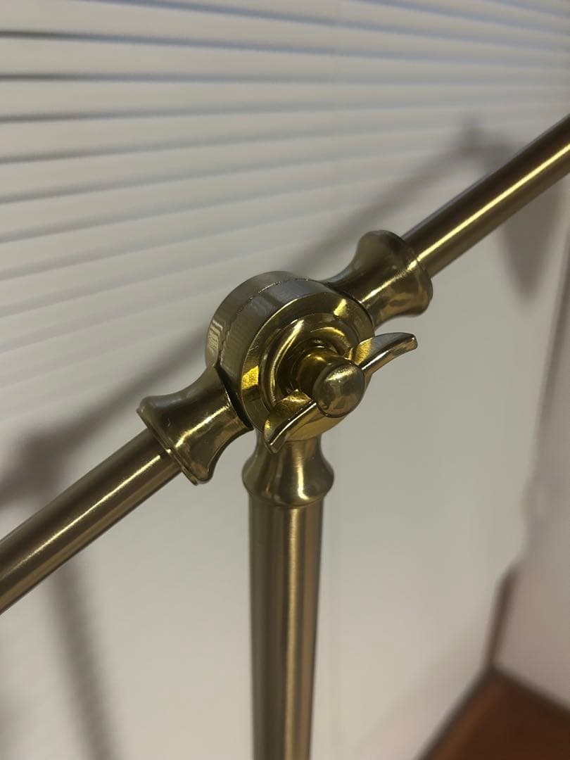 スタンドライト フロアライト イケア　BAROMETER間接照明 ゴールド