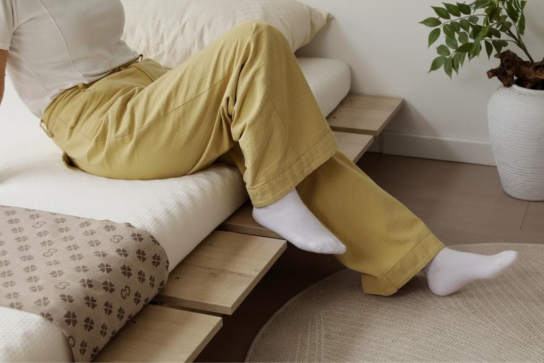 【SD・幅140cm】ベッドフレーム すのこベッドおしゃれ 一人暮し BROWN