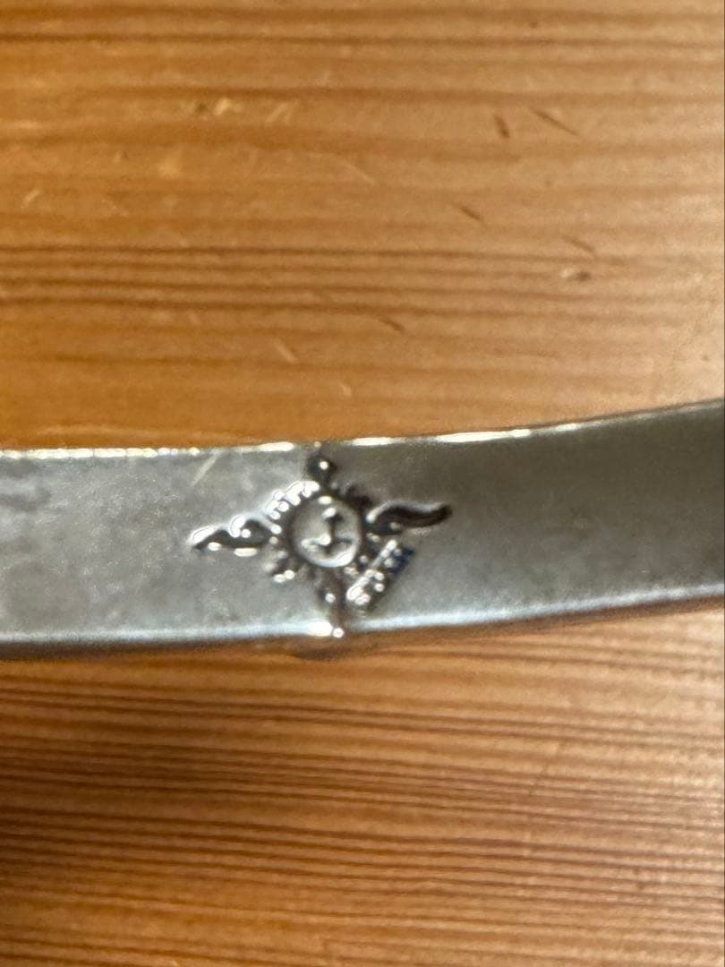 first-arrows BR-012 平打8mmカラ草彫りバングル