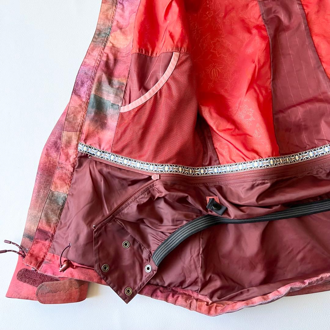 3258【美品】バートン　ジャケット ゴアテックス レディース ボーダー スノボ