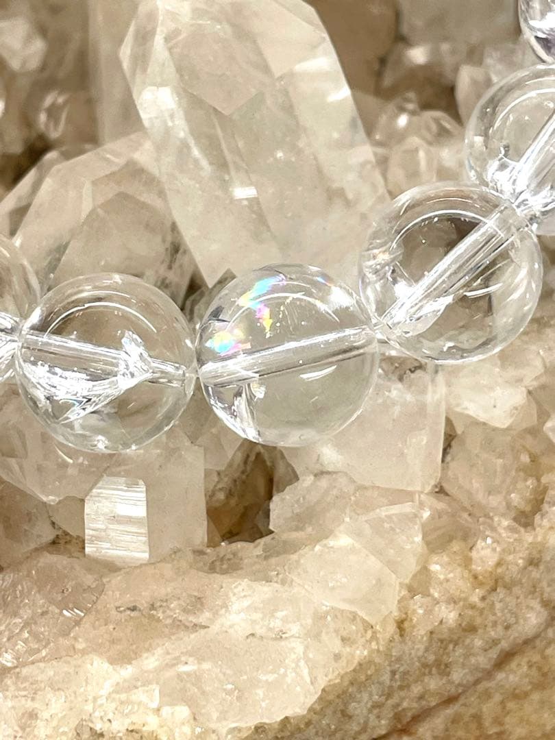 ブレスレット　アイリスクォーツ10mm