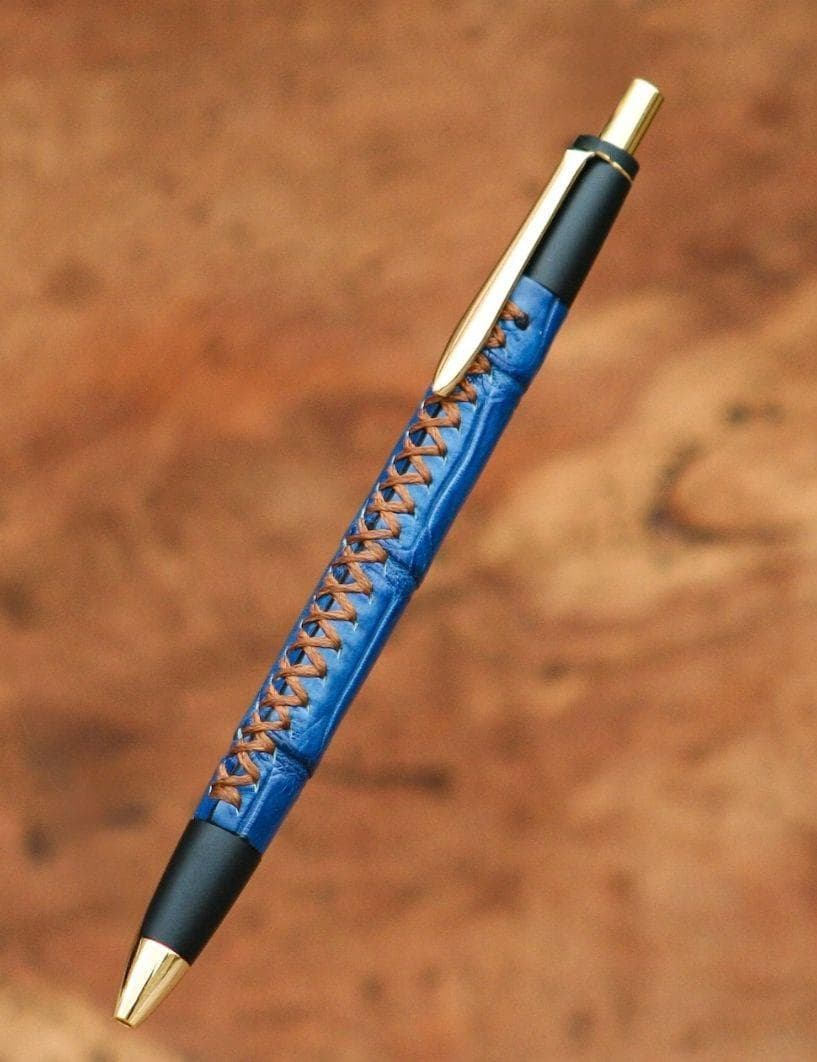 【新品未開封】シックザール 夏限定 ボールペン クロコダイル (薄藍)